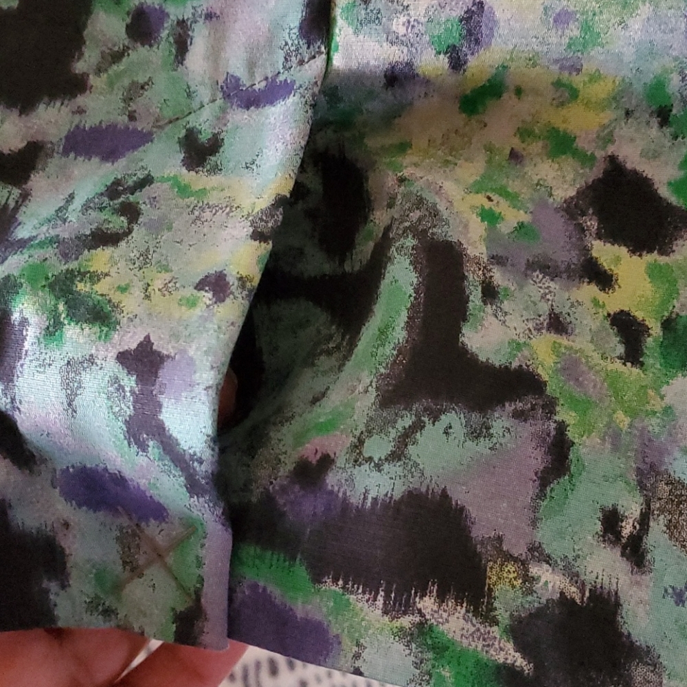 Cynthia Rowley Green and blue skirt Size 10 - Picture 6 of 10
